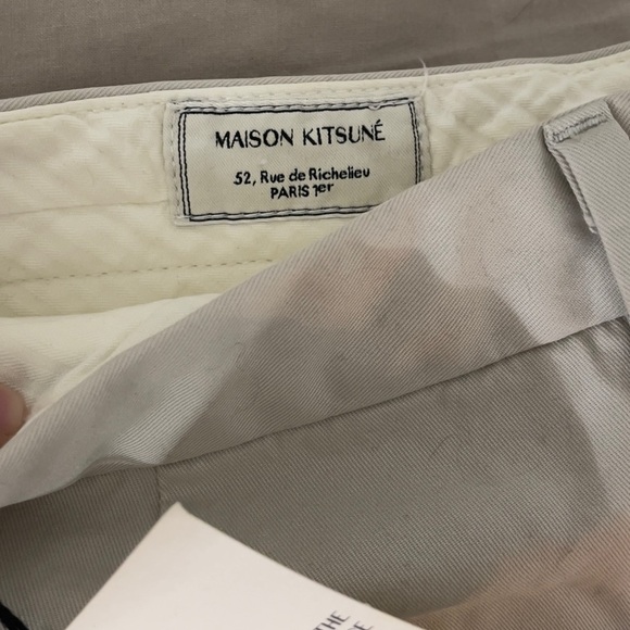 Maison Kitsuné Made In Italy Rare Vintage Pants Size 33 MSRP $449 - Picture 3 of 7